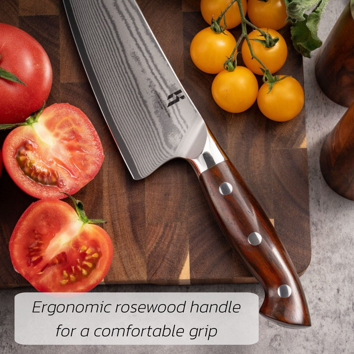 Premium Universal Chef Knife Rosewood