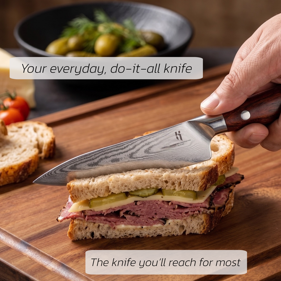 Premium Utility Knife Rosewood