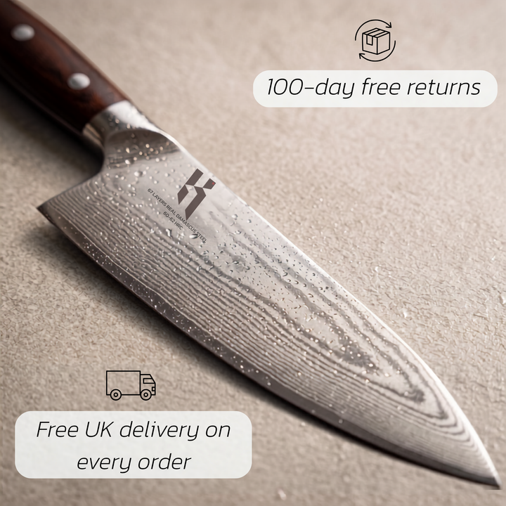 Premium Universal Chef Knife Rosewood