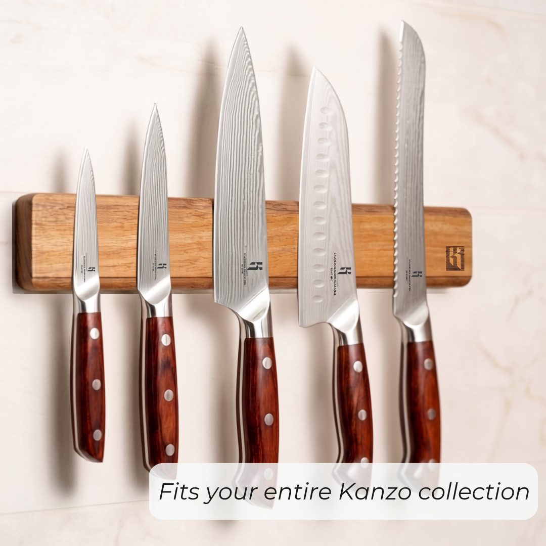 Magnetic Knife Holder Strip in Acacia