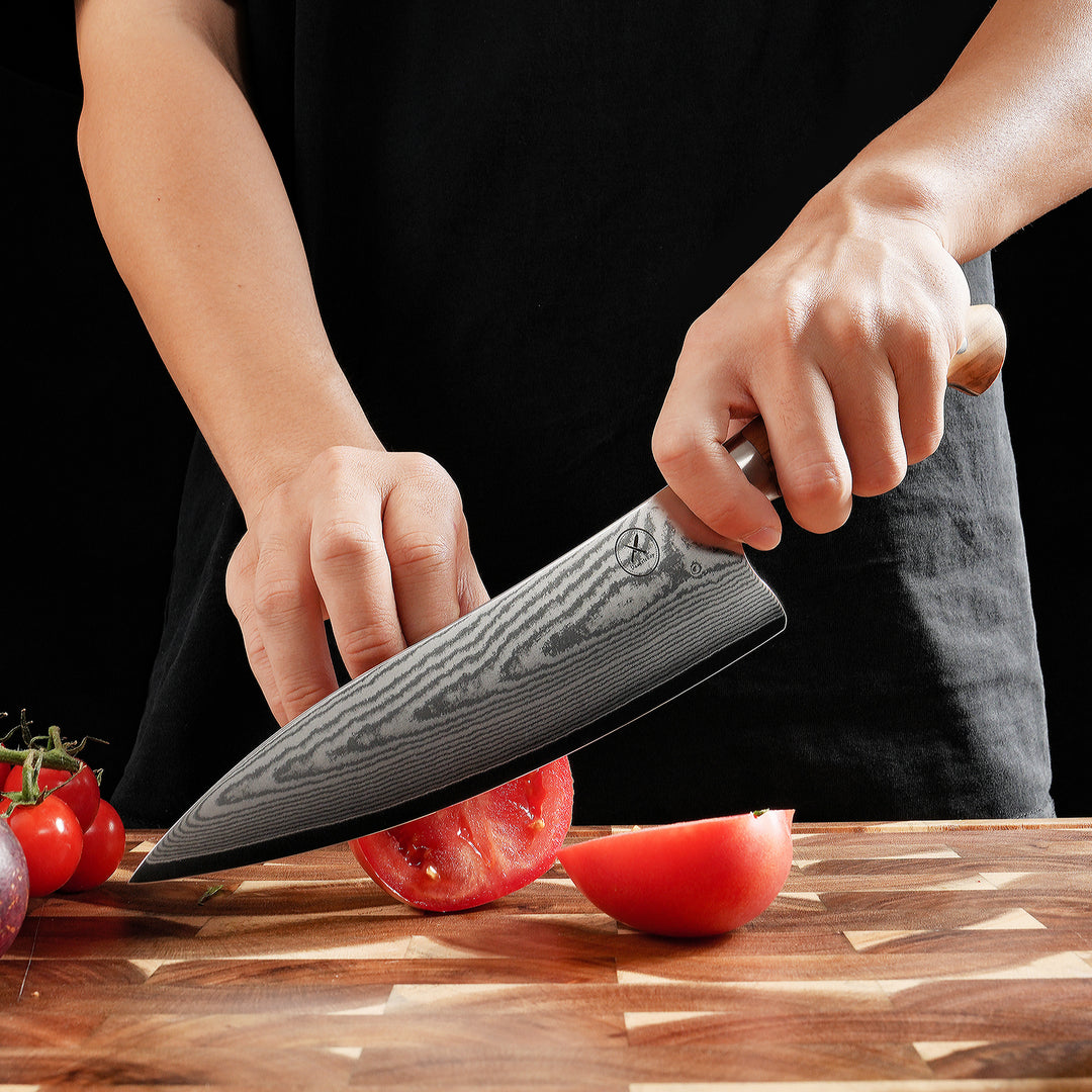Premium Universal Chef Knife Rosewood
