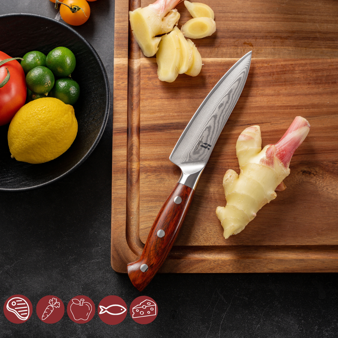 Santoku and utility knife