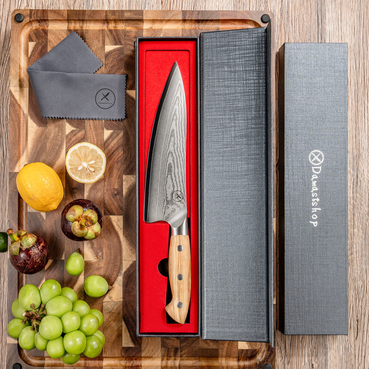 Premium Universal Chef Knife Rosewood