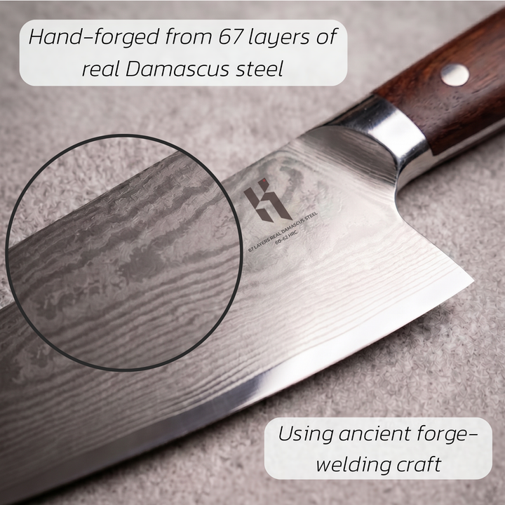 Premium Universal Chef Knife Rosewood