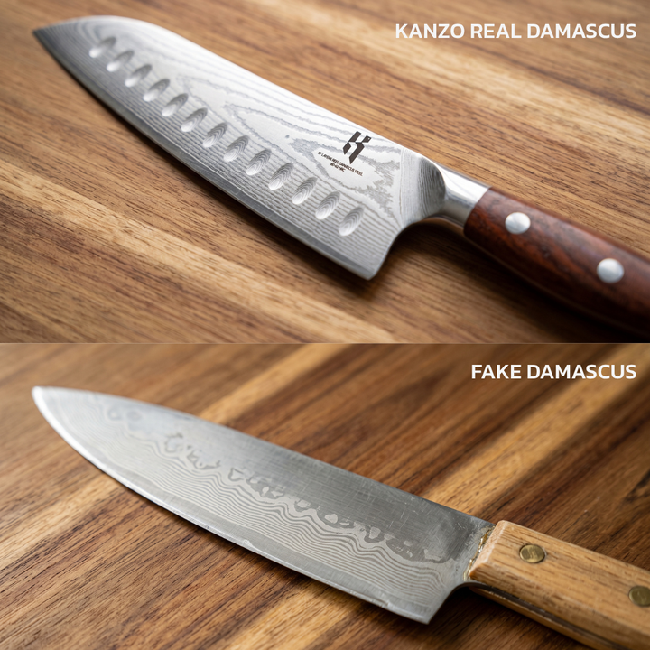 Santoku and utility knife