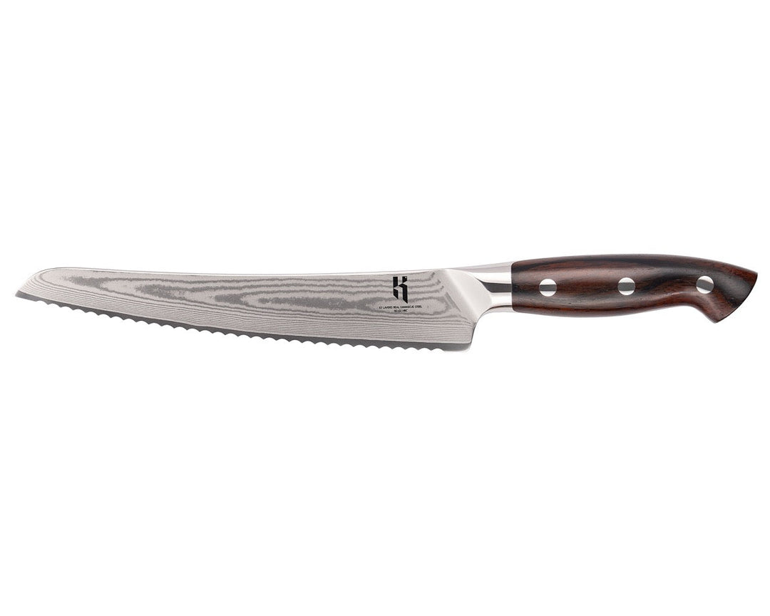 Premium Bread Knife Rosewood