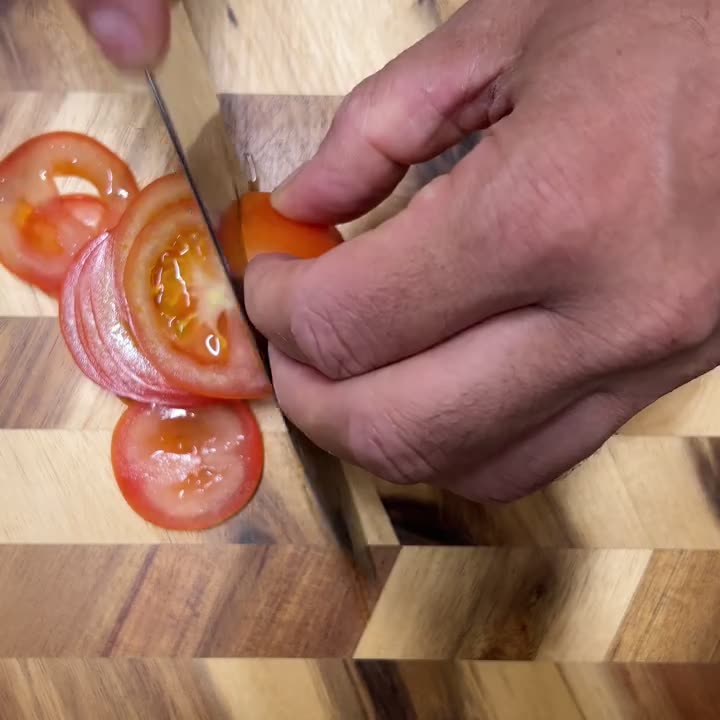 Santoku and utility knife