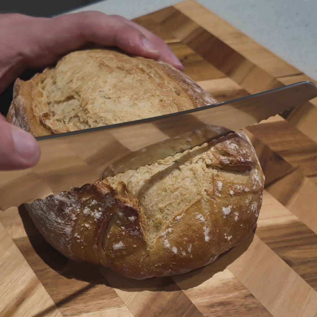 Premium Bread Knife Rosewood